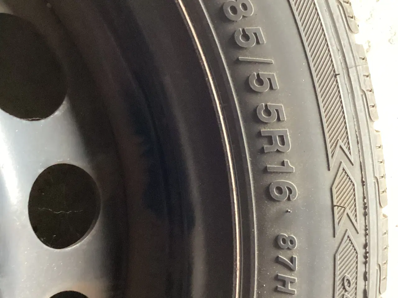 Billede 2 - Vinterdæk på stålfælge 