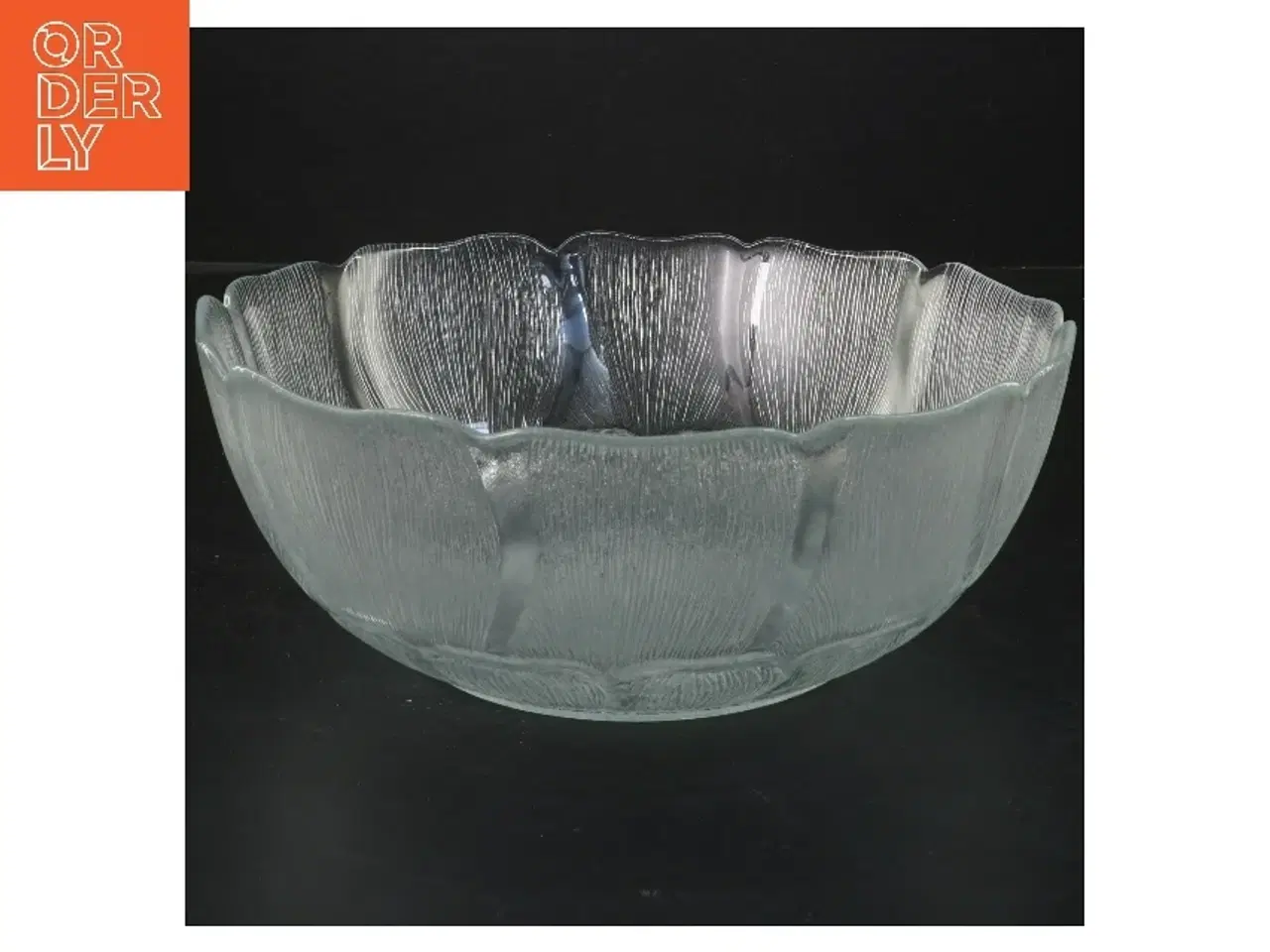 Billede 1 - Glas skål (str. Ø 23 cm)