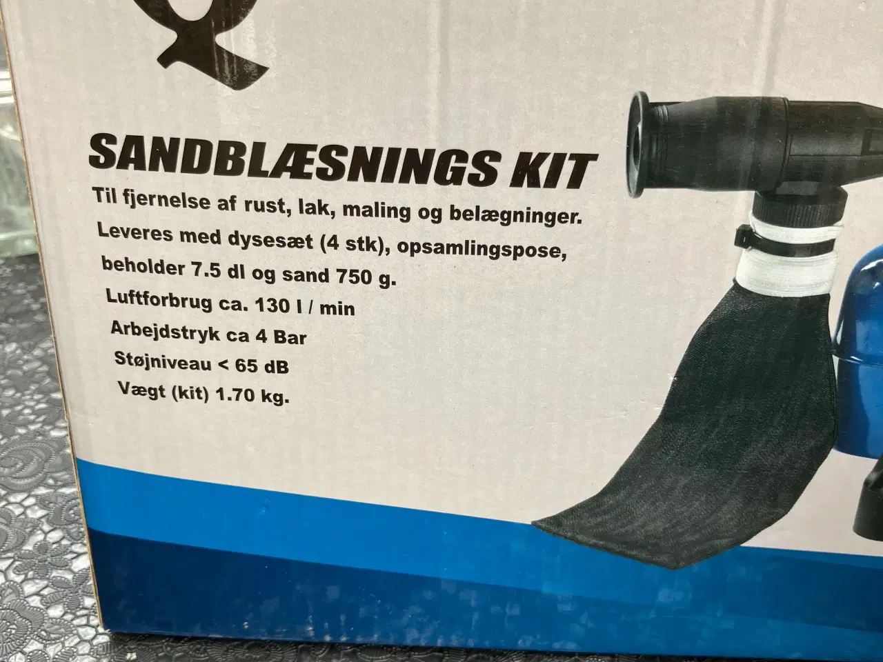 Billede 1 - Sandblæsnings beholdere