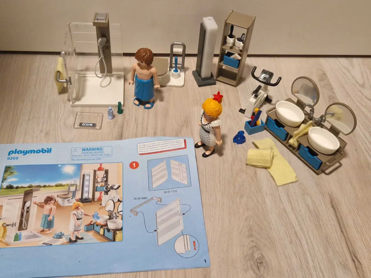 Billede 1 - Playmobil badeværelse