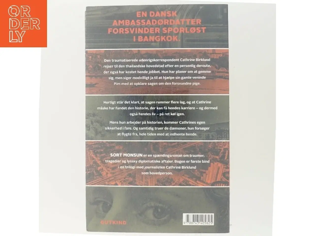 Billede 3 - Sort monsun : thriller af Christina Lund (f. 1980) (Bog)