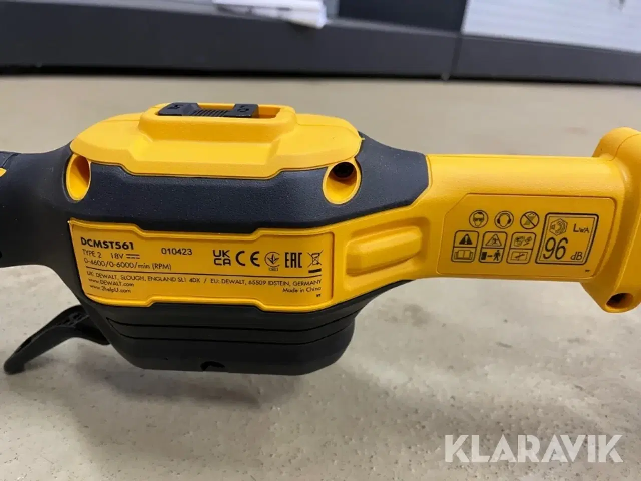 Billede 2 - Græstrimmer DEWALT DCMST561N-XJ