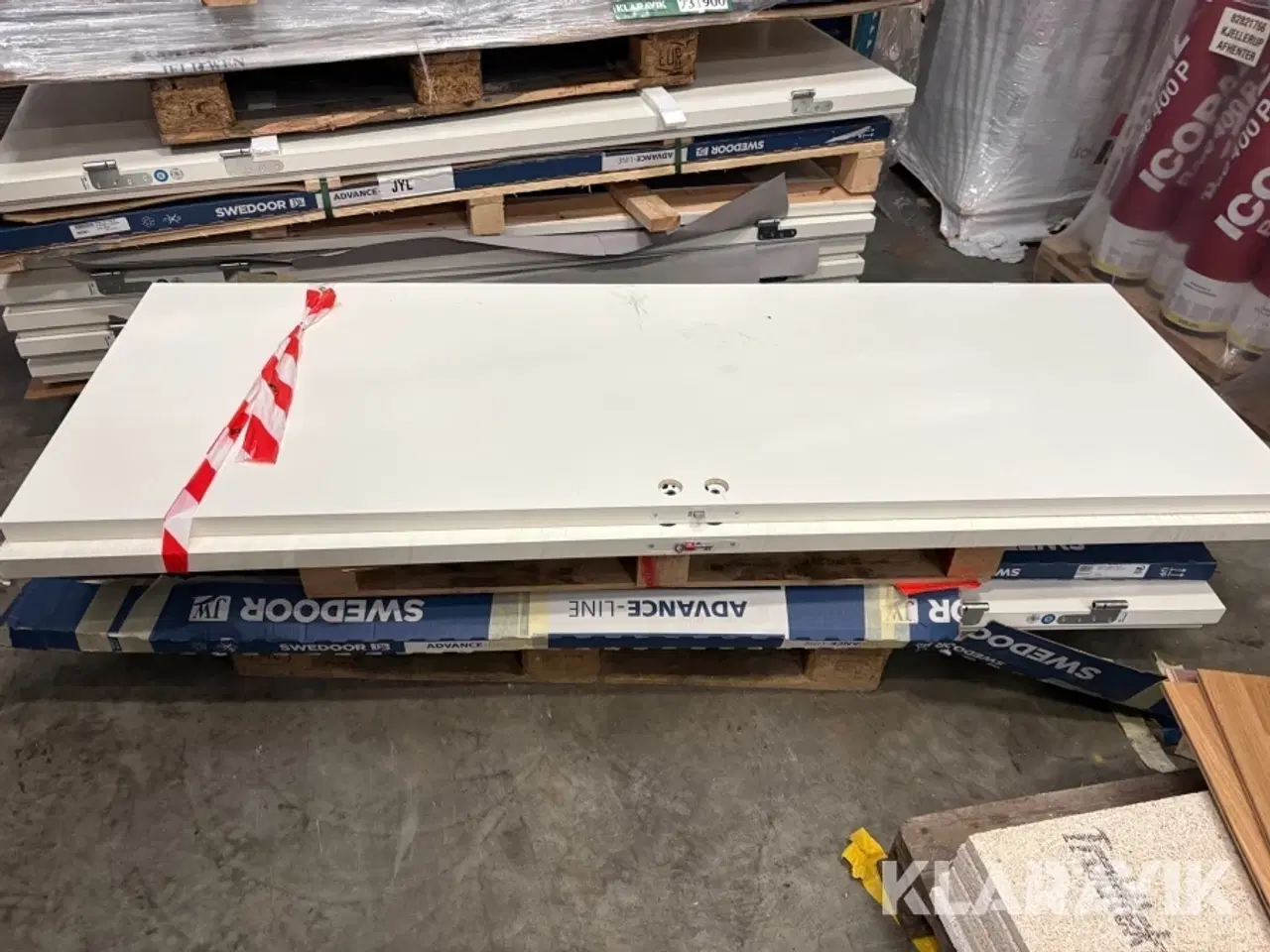 Billede 3 - Lot: døre og karme Swedoor 13 assorteret døre - 2 karme