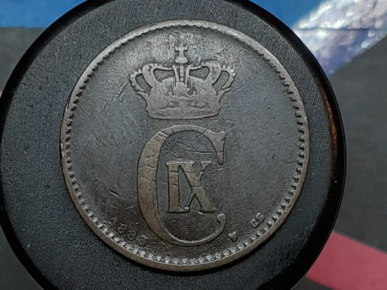 Billede 1 - 2 øre 1883