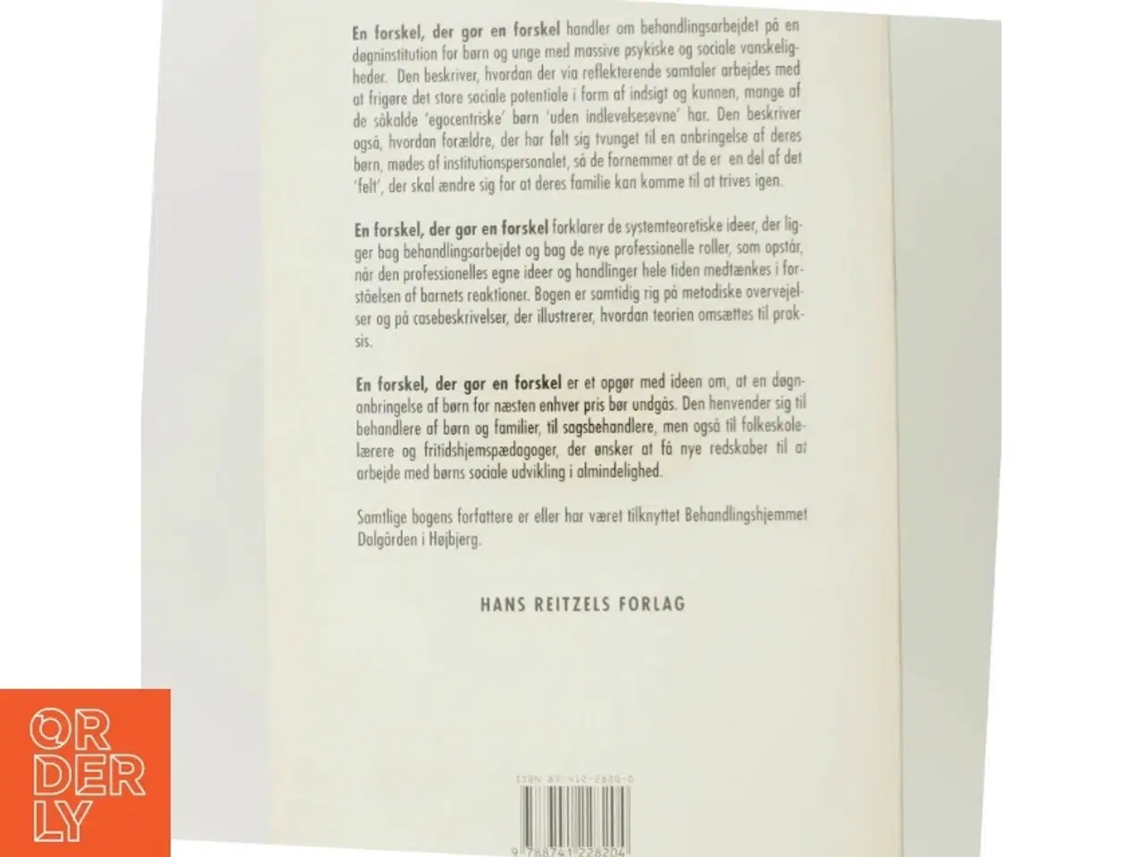 Billede 3 - En forskel, der gør en forskel : reflekterende processer hos børn, forældre og personale på en døgninstitution af Marianne Eg