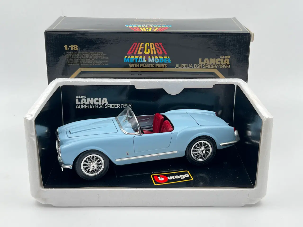 Billede 8 - 1955 Lancia Aurelia B24 Spider - 1:18