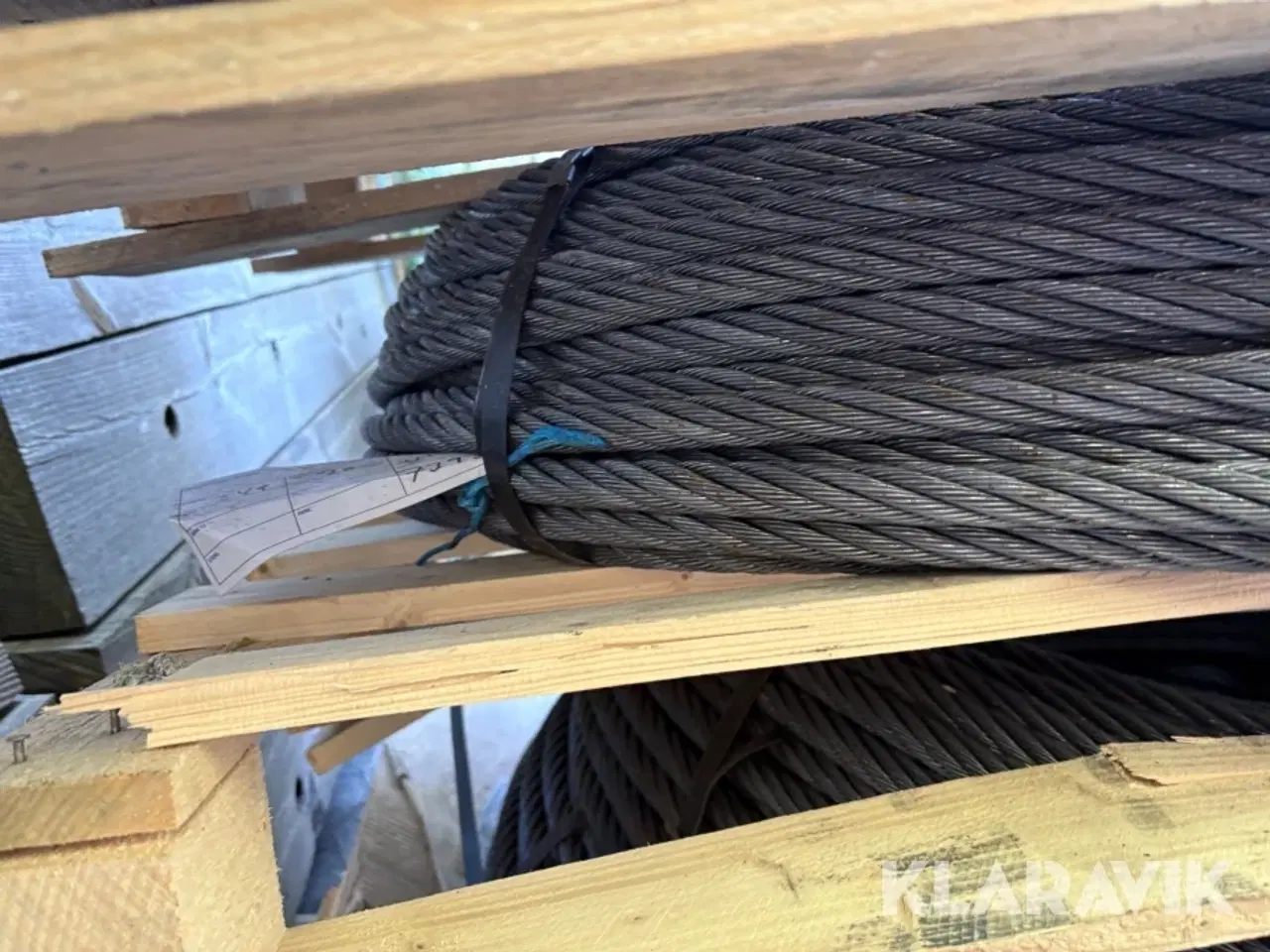 Billede 4 - Stålwire Randers reb 6x36 - 1 bundt  af 249m, 20mm