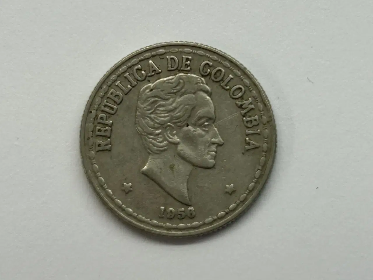 Billede 1 - 20 Centavos Colombia 1956