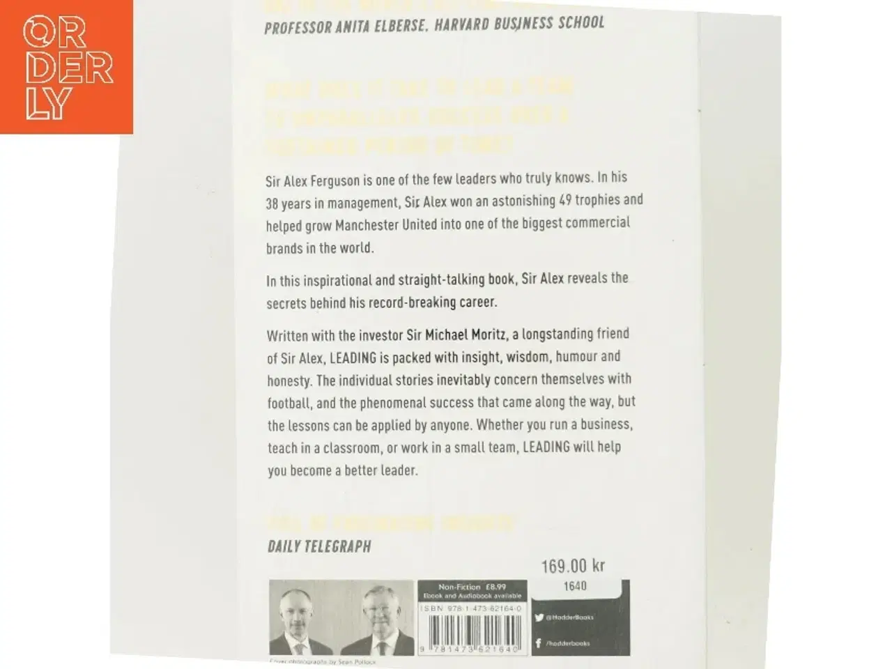 Billede 3 - Leading Alex Ferguson, Michael Moritz (Bog)