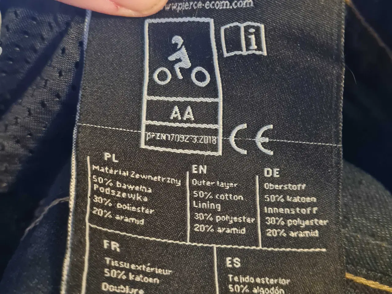 Billede 7 - jeans til motorcykelkørsel W-34