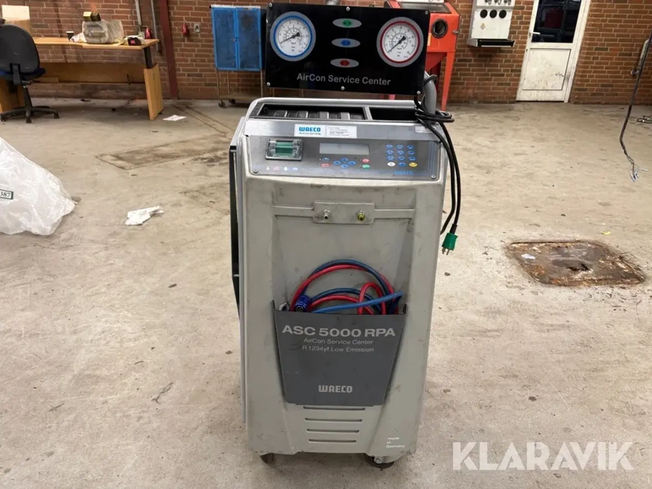 Billede 11 - Aircondition fyldestation Waeco ASC5000 RPA