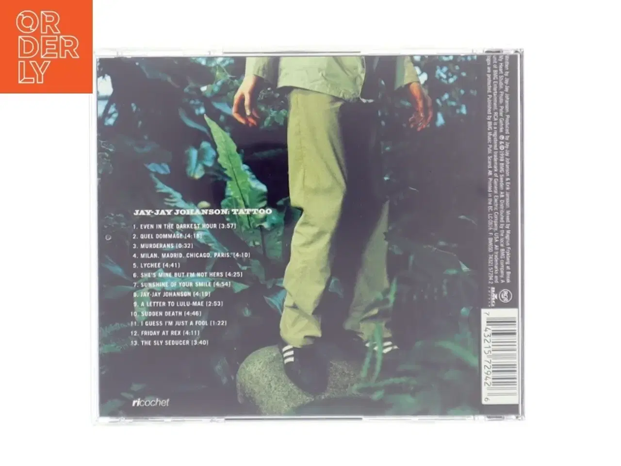 Billede 2 - Jay-Jay Johanson CD &#39;Tattoo&#39;