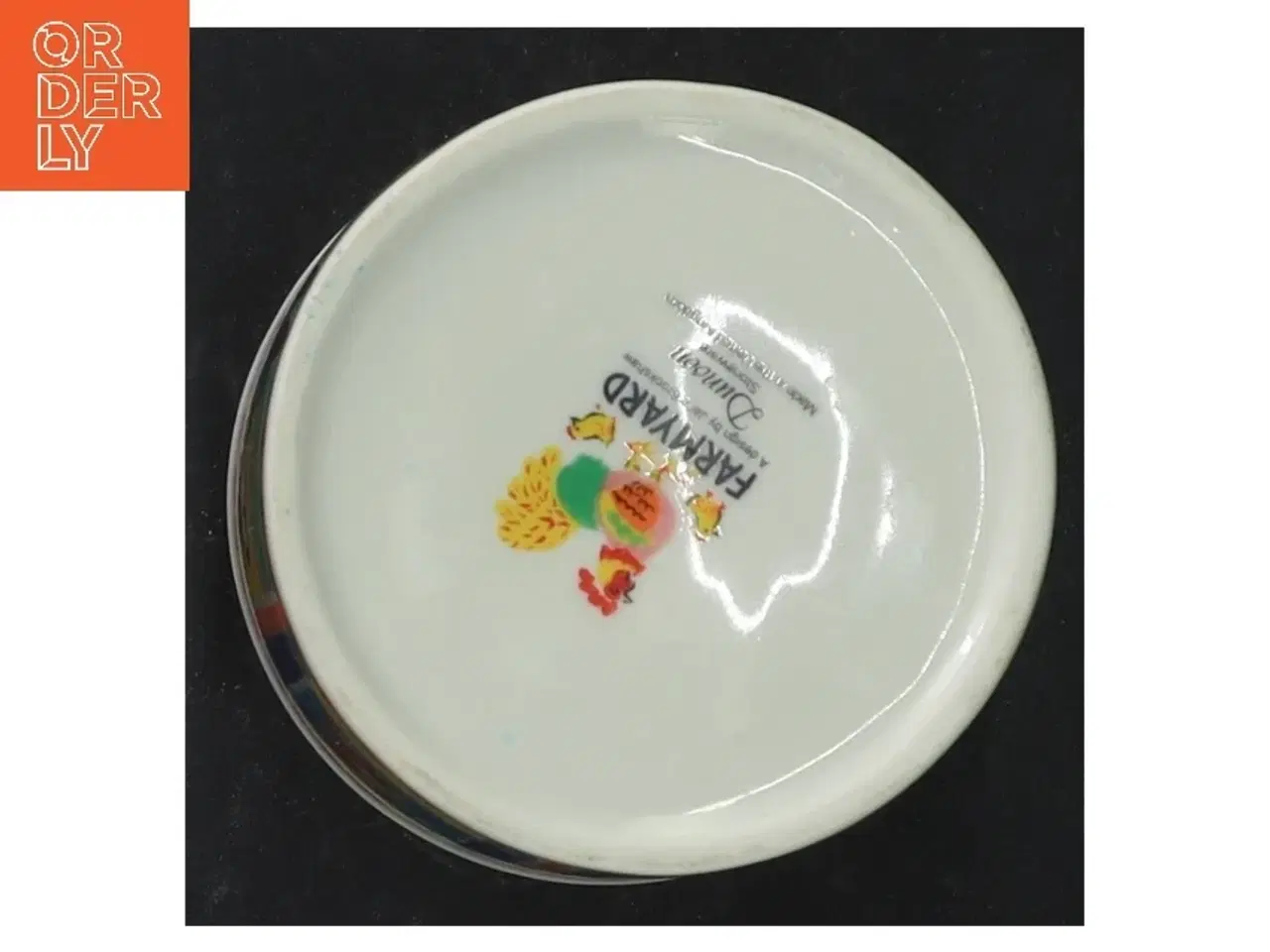 Billede 3 - Keramisk kop med dyremotiver (str. 9 cm)