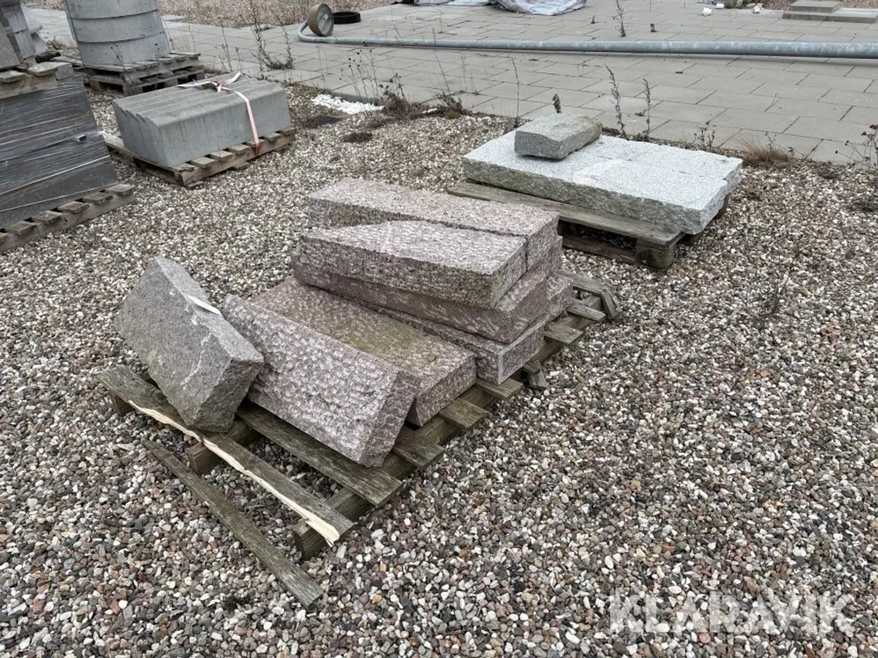 Billede 1 - Kantsten granit 9 styk.