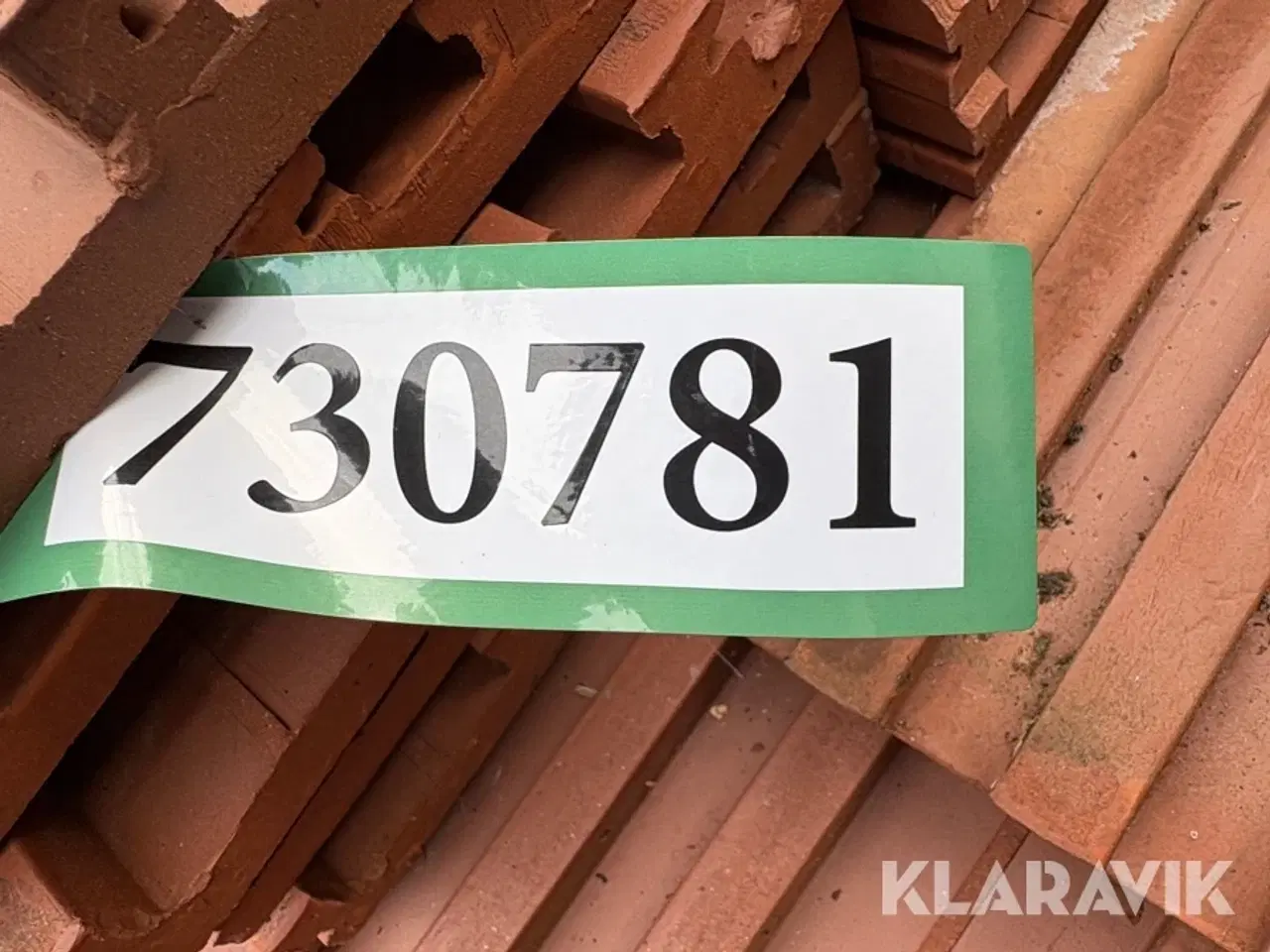 Billede 5 - Tegl Komproment til facade eller tag Cirka 180 styk