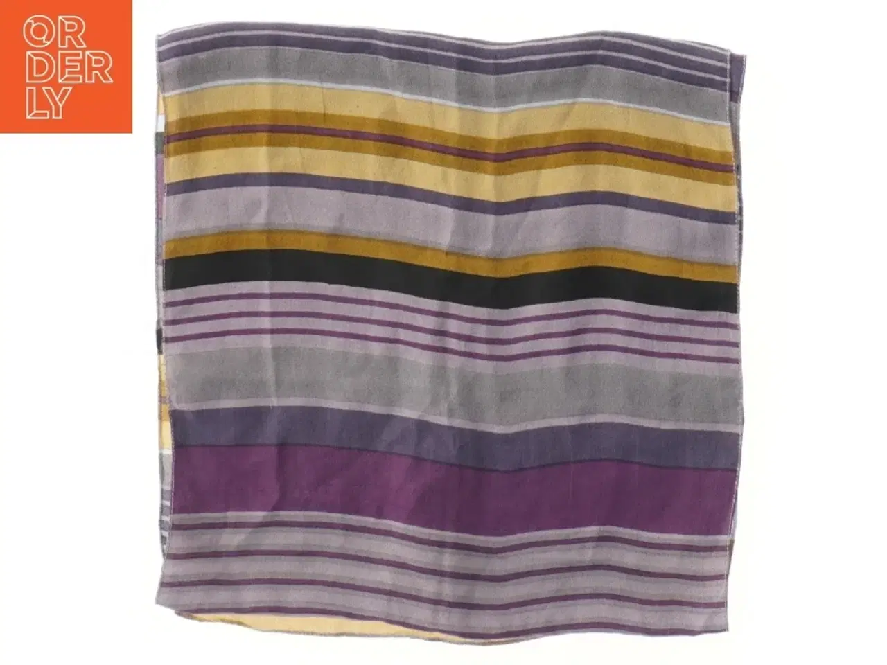 Billede 1 - Farverigt tørklæde(str. 34,5x140 cm)