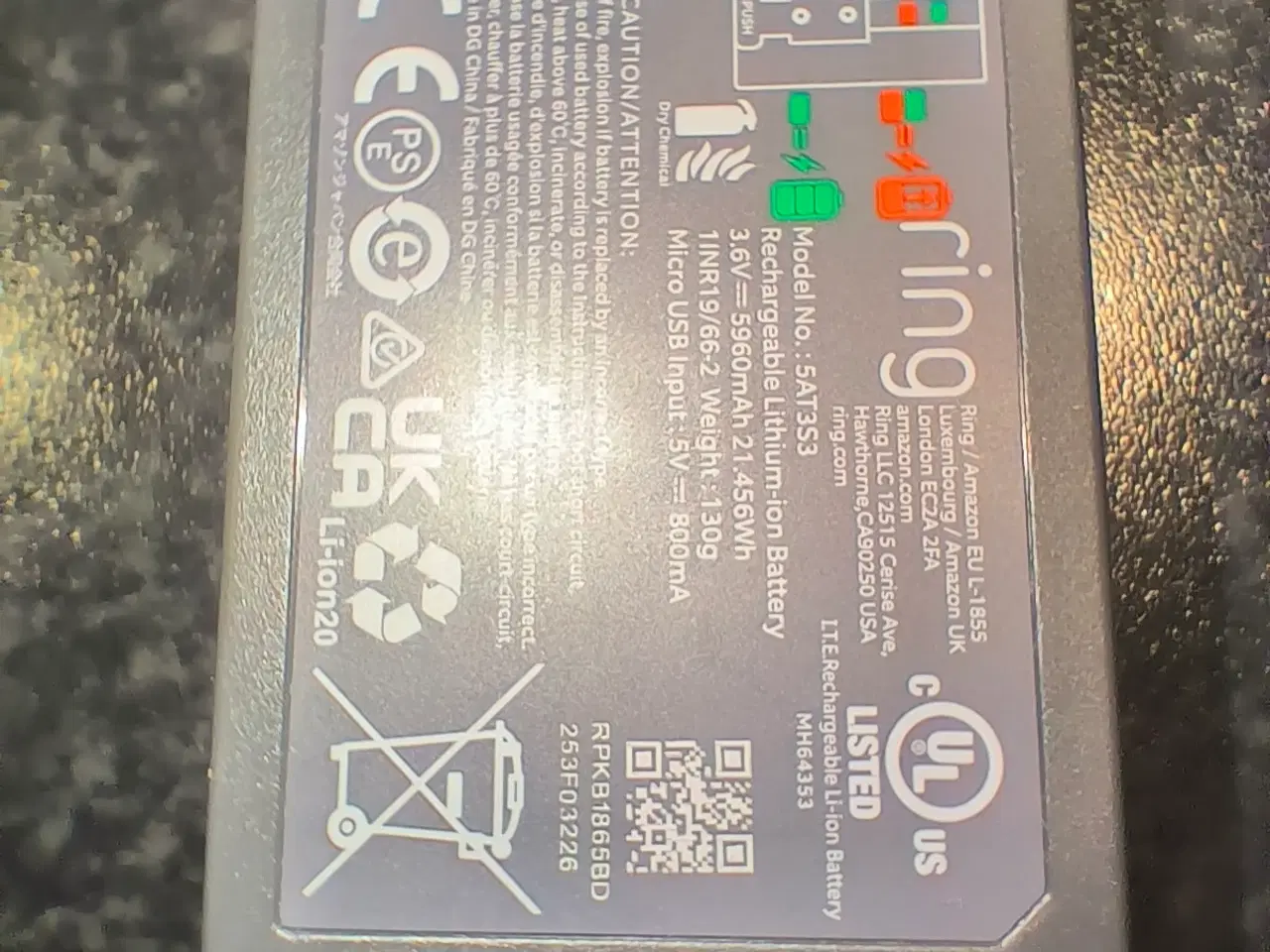 Billede 5 - Ring Stick Up Cam Battery (gen3)