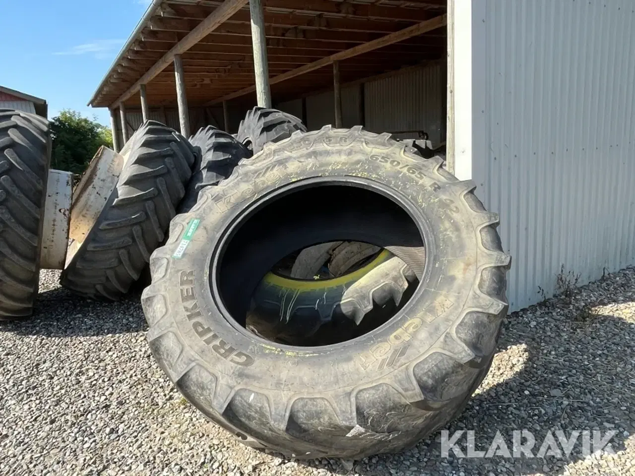 Billede 2 - Traktordæk Gripker Kleber 2 styk