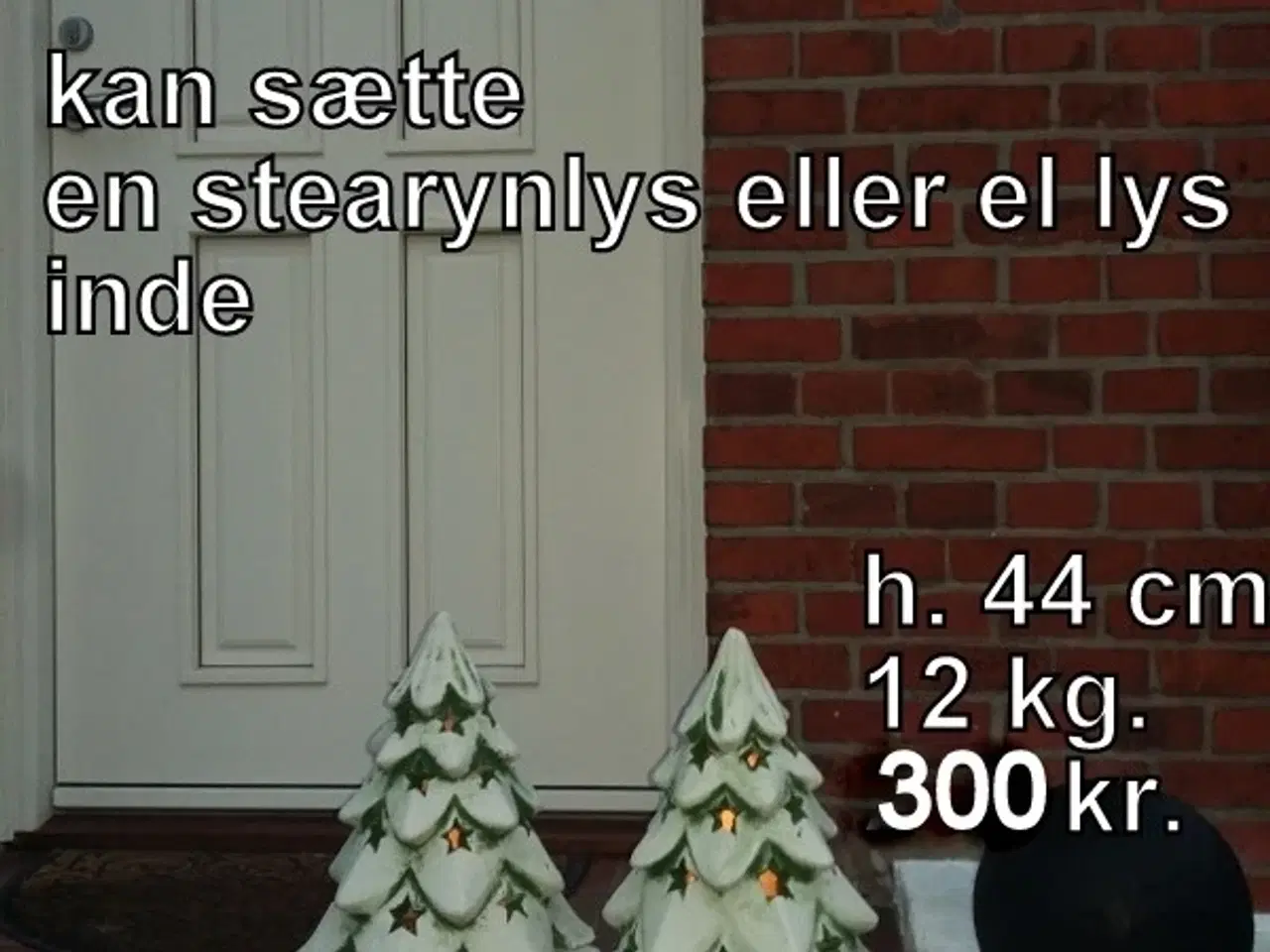 Billede 4 - HAVEFIGUR - JULETRÆ - FROSTSIKKER BETON