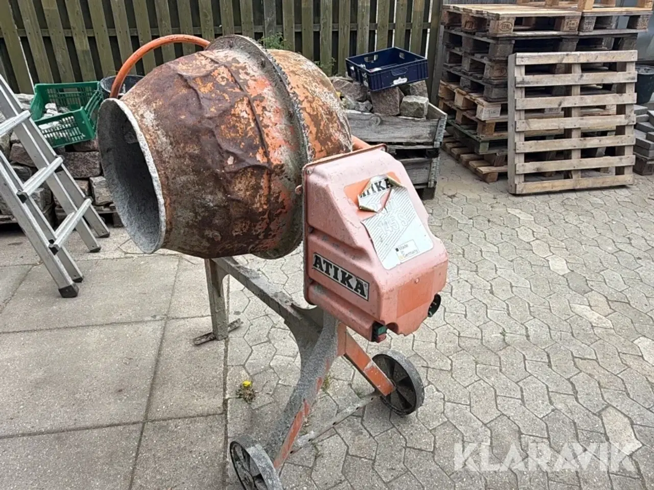 Billede 3 - Betonblander ATIKA Profi 145 S 145 liter