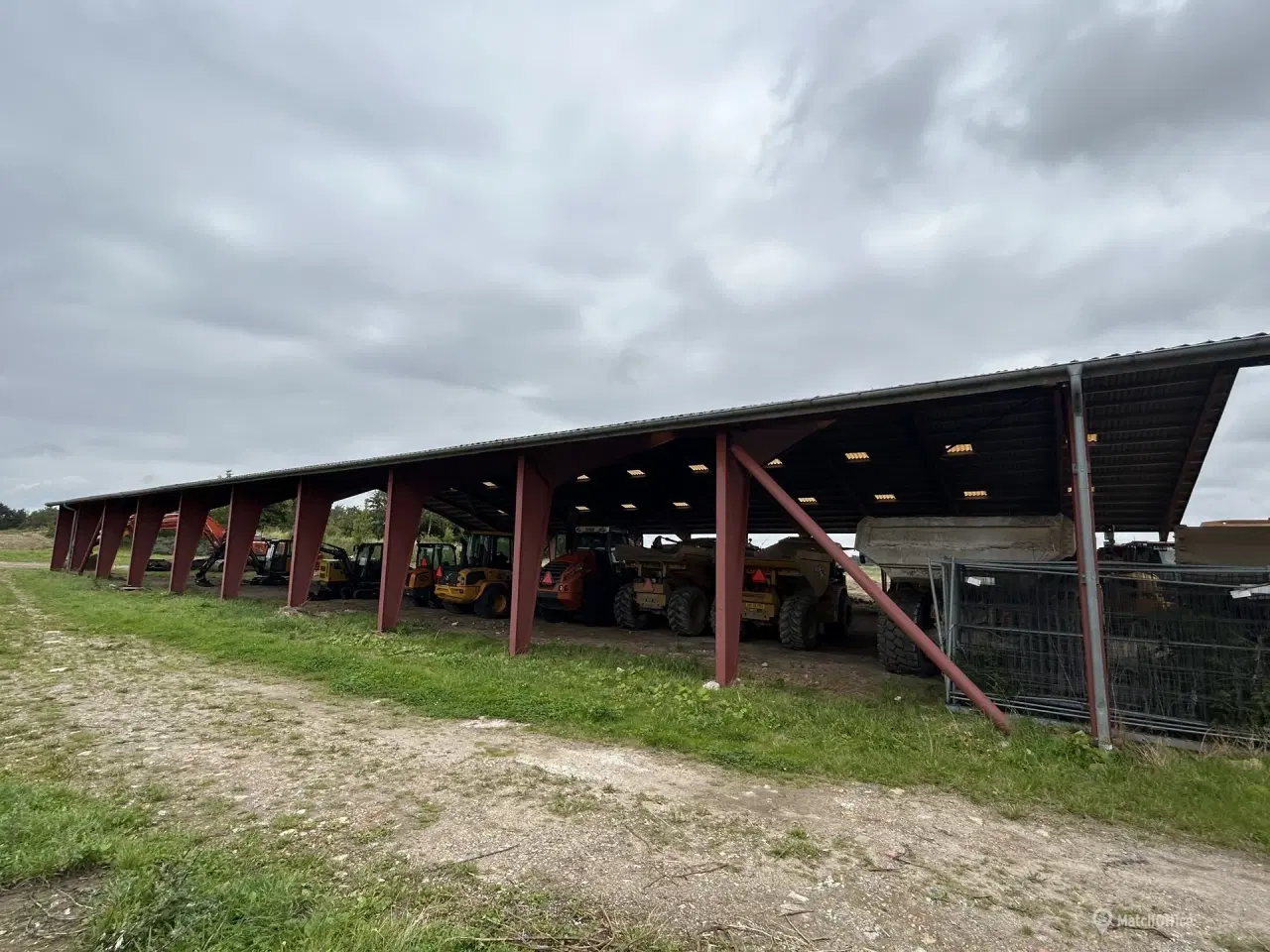 Billede 4 - 1600m2 hal uden sider udlejes