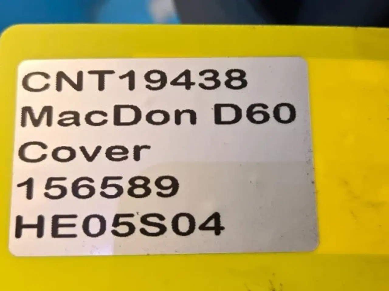 Billede 11 - MacDon D60 Dække 156589
