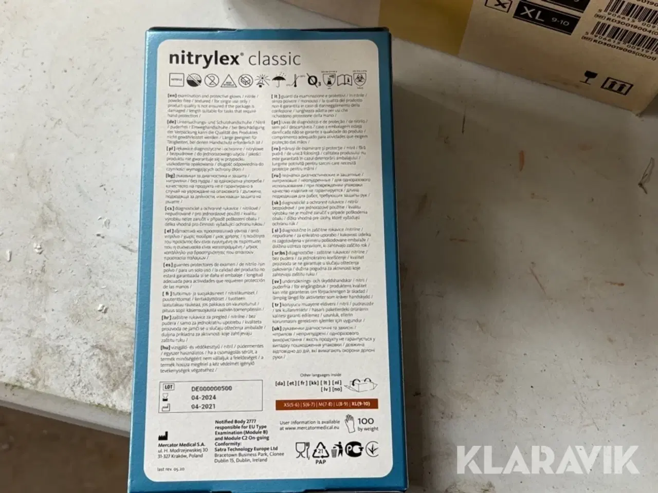 Billede 3 - Handsker Nitrylex classic Mercator