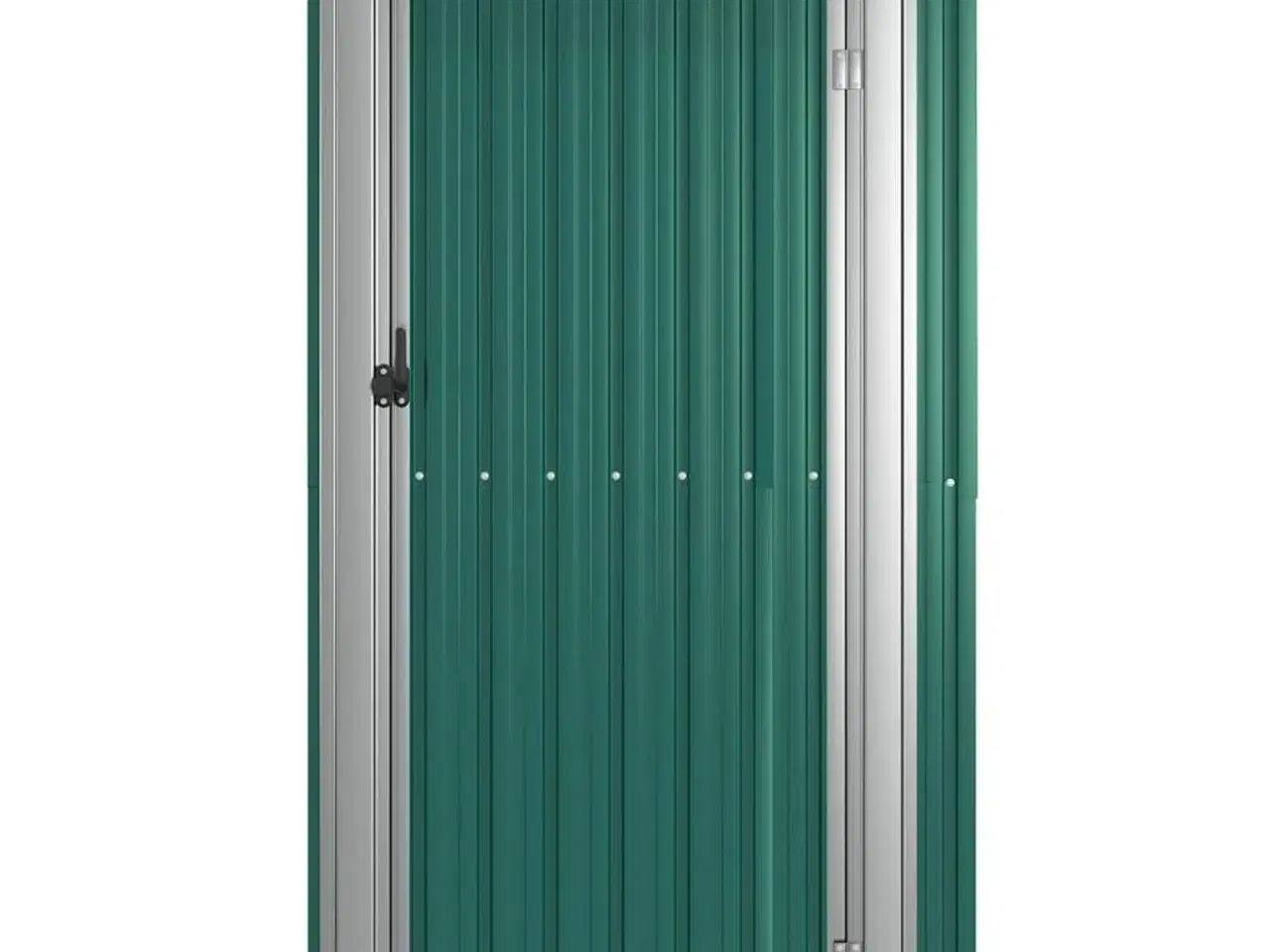 Billede 4 - Haveskur grøn 118,5x97x209,5 cm galvaniseret stål