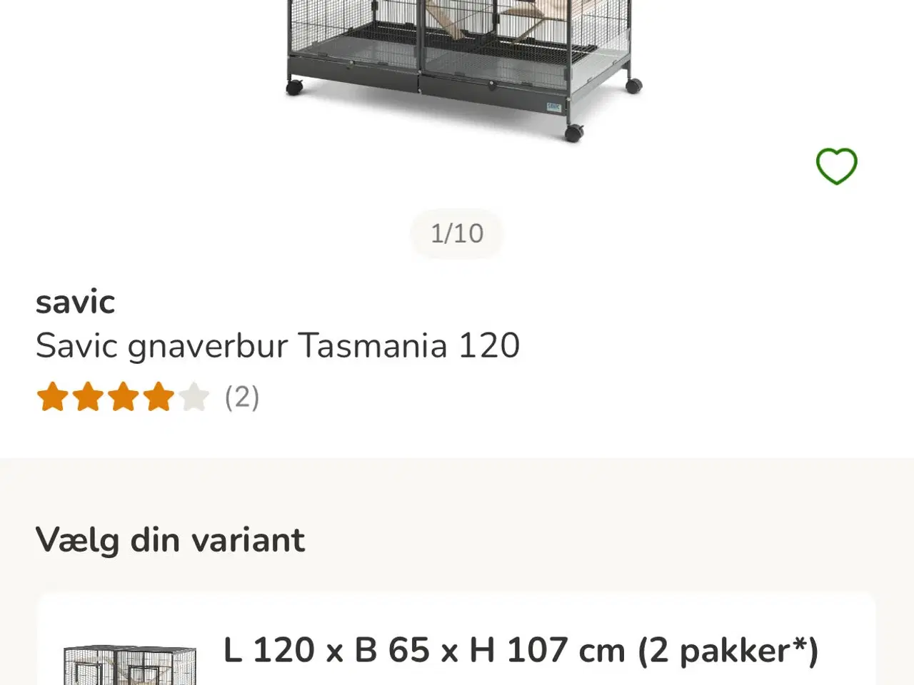 Billede 2 - Gnaver bur 