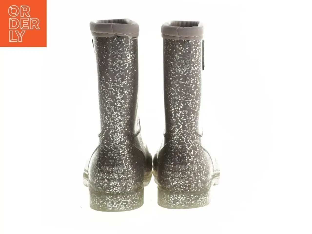 Billede 2 - Glitter gummistøvler til børn fra Petit (str. 26 )
