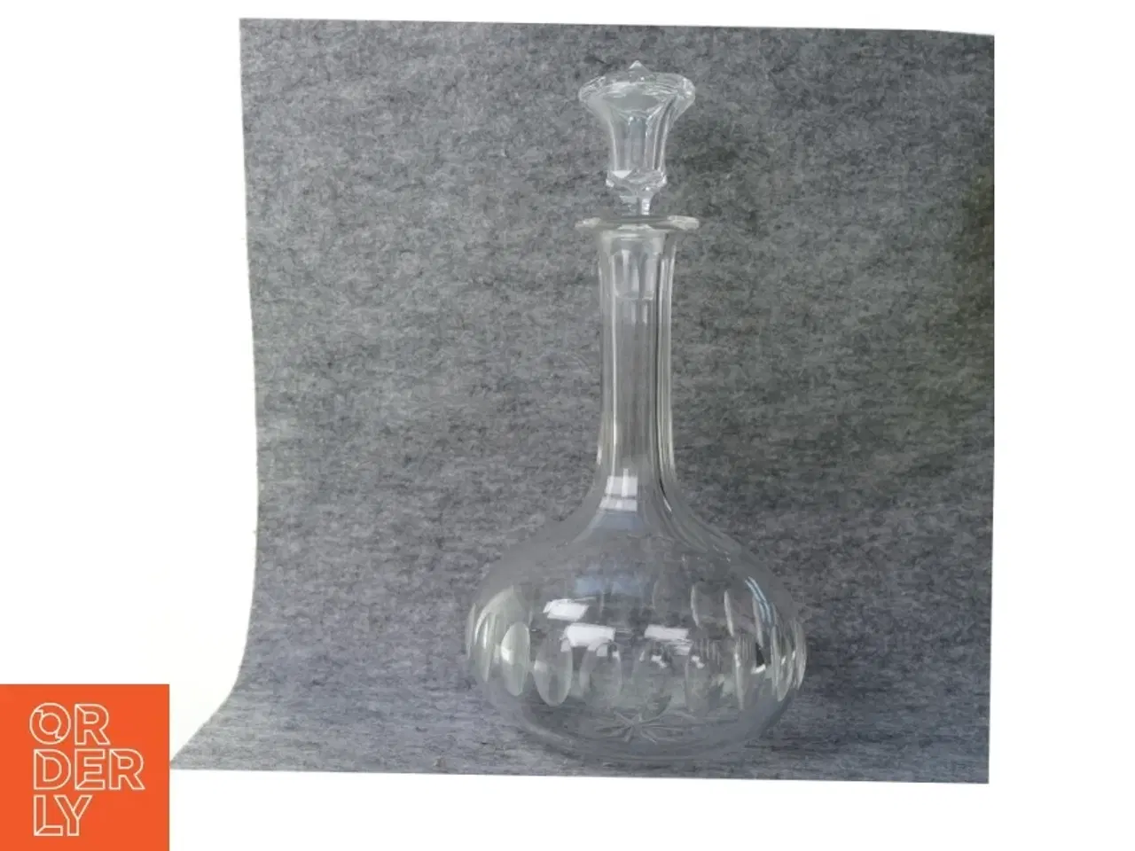 Billede 2 - Glas karaffel med prop (str. 30 x 15 cm)