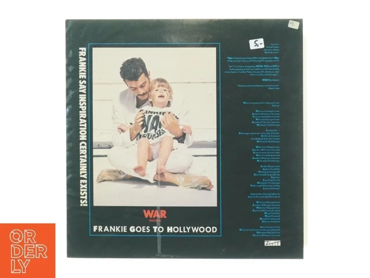 Billede 2 - Frankie Goes to Hollywood 'Two Tribes' vinylplade (str. 31 x 31 cm)