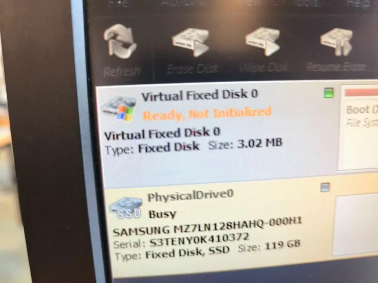 Billede 7 - Skærm 22" m. tastatur HP L2206w (PC medfølger ikke)