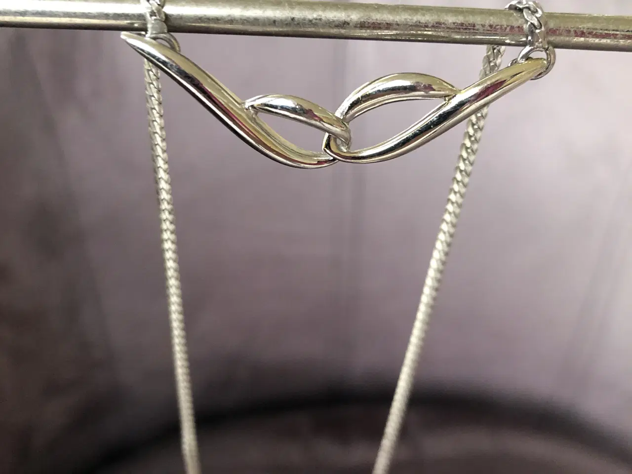 Billede 1 - Smuk halskæde i 925 Sterling sølv