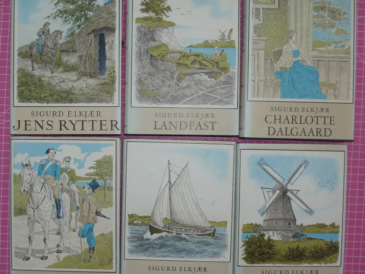 Billede 1 - Sigurd Elkjær hardback bøger