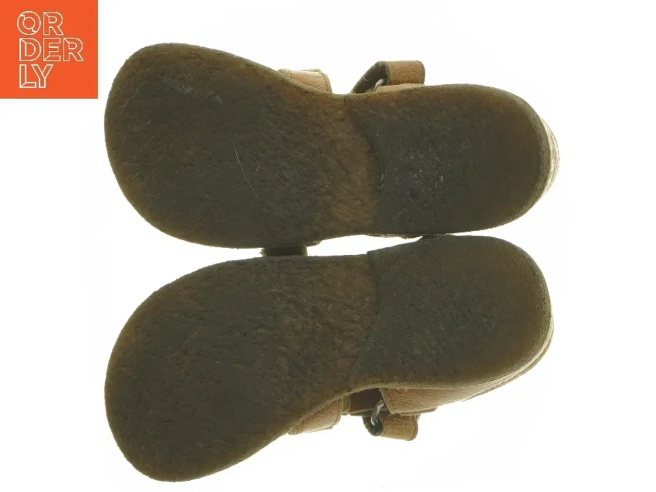 Billede 5 - Brune lædersandaler til børn (str. 21 cm)