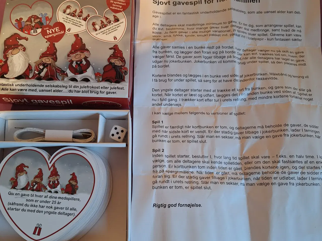 Billede 1 - sjovt gavespil for hele familien