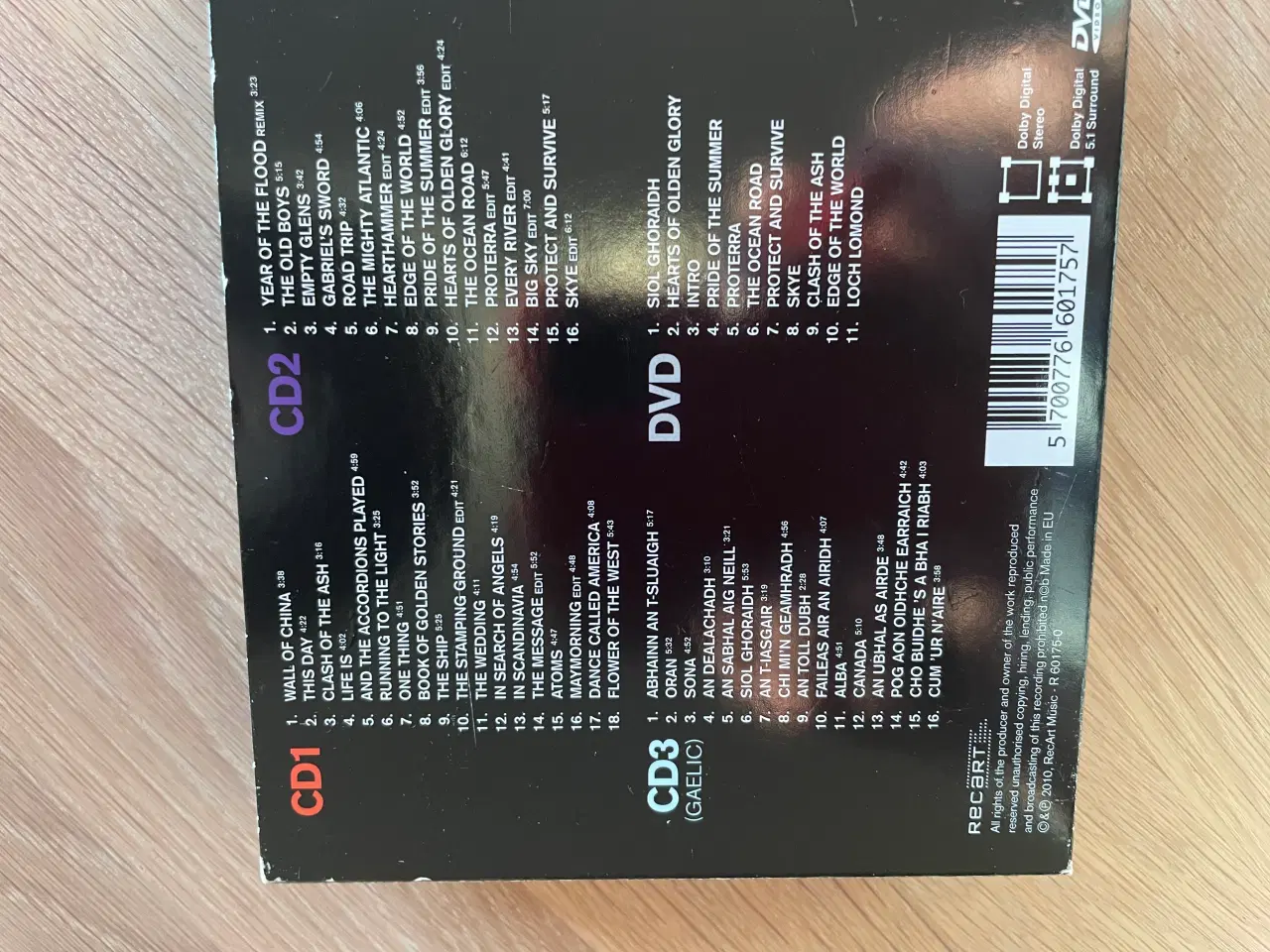 Billede 3 - Runrig - 50 great songs l- box med 3 cd'er og 1dvd