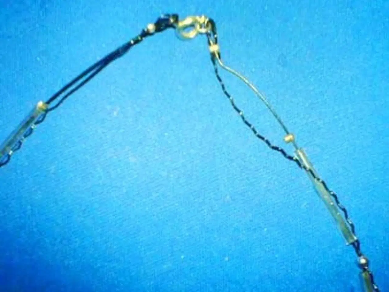 Billede 12 - Håndlavet, unik halskæde med sorte glasperler