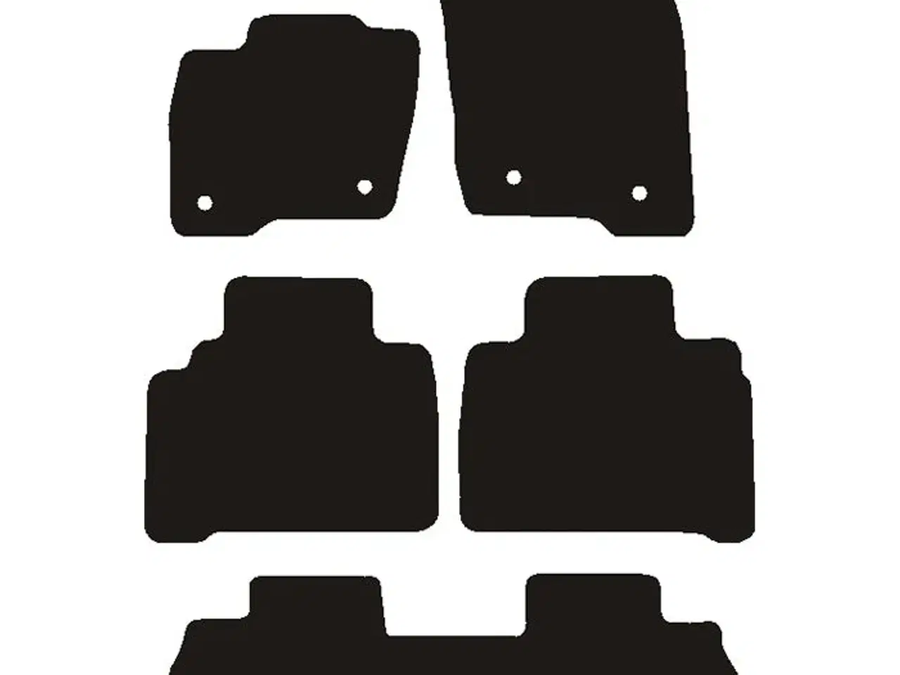 Billede 1 - Måtter Ford Galaxy 2010-, 5 pers.