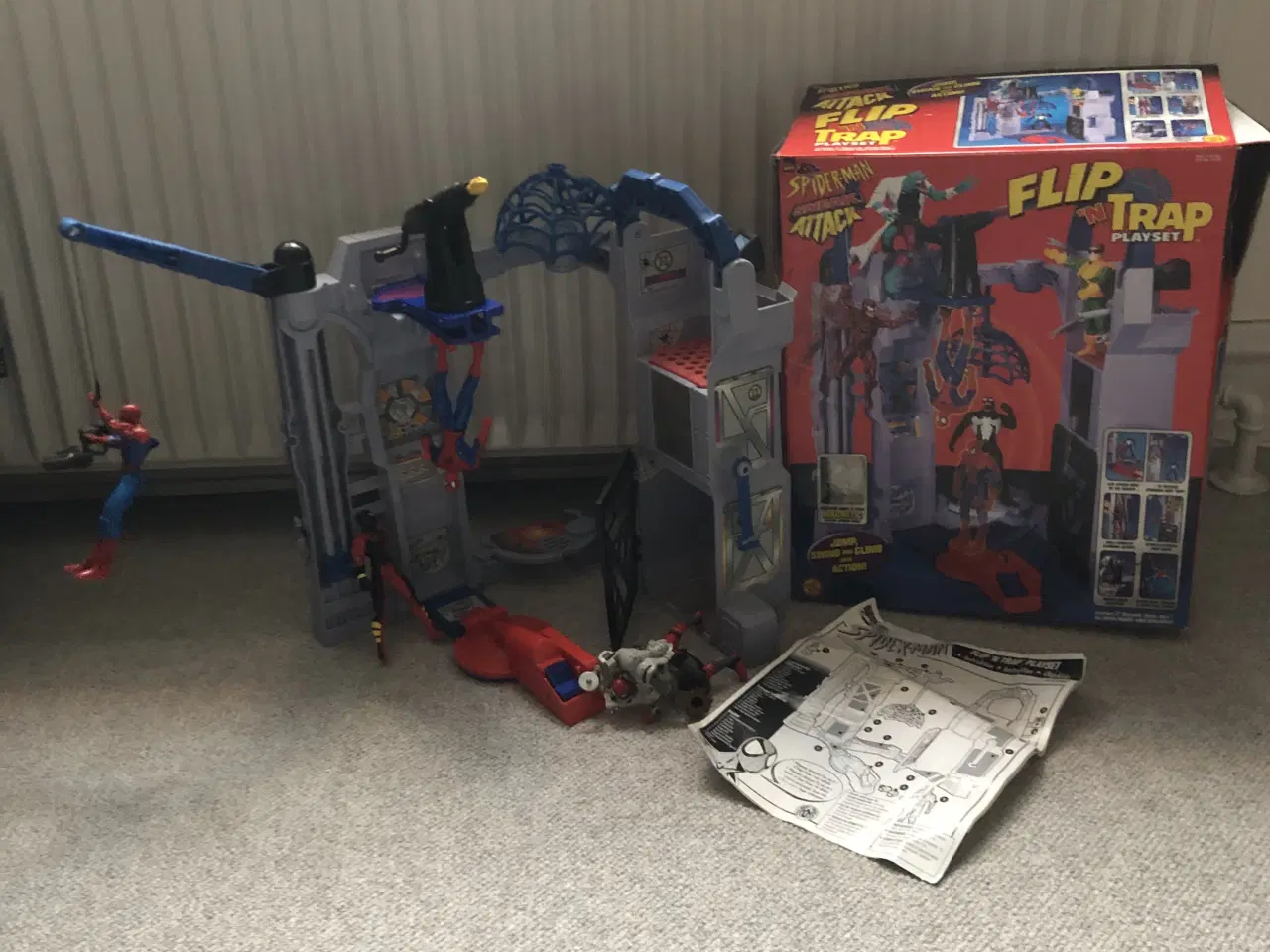 Billede 1 - Sjov Spiderman Flip-flap sælges