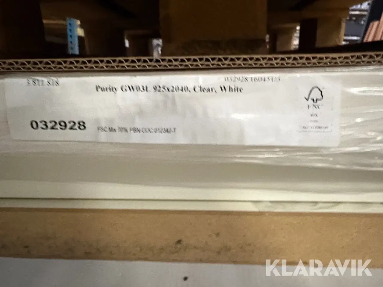 Billede 5 - Lot: døre Swedoor Advance-line og Clever-Line 19 styk og 2 karmsæt