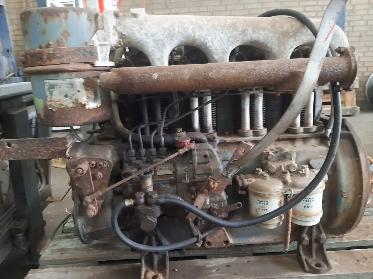 Billede 3 - Lombardini 4 cyl motor 
