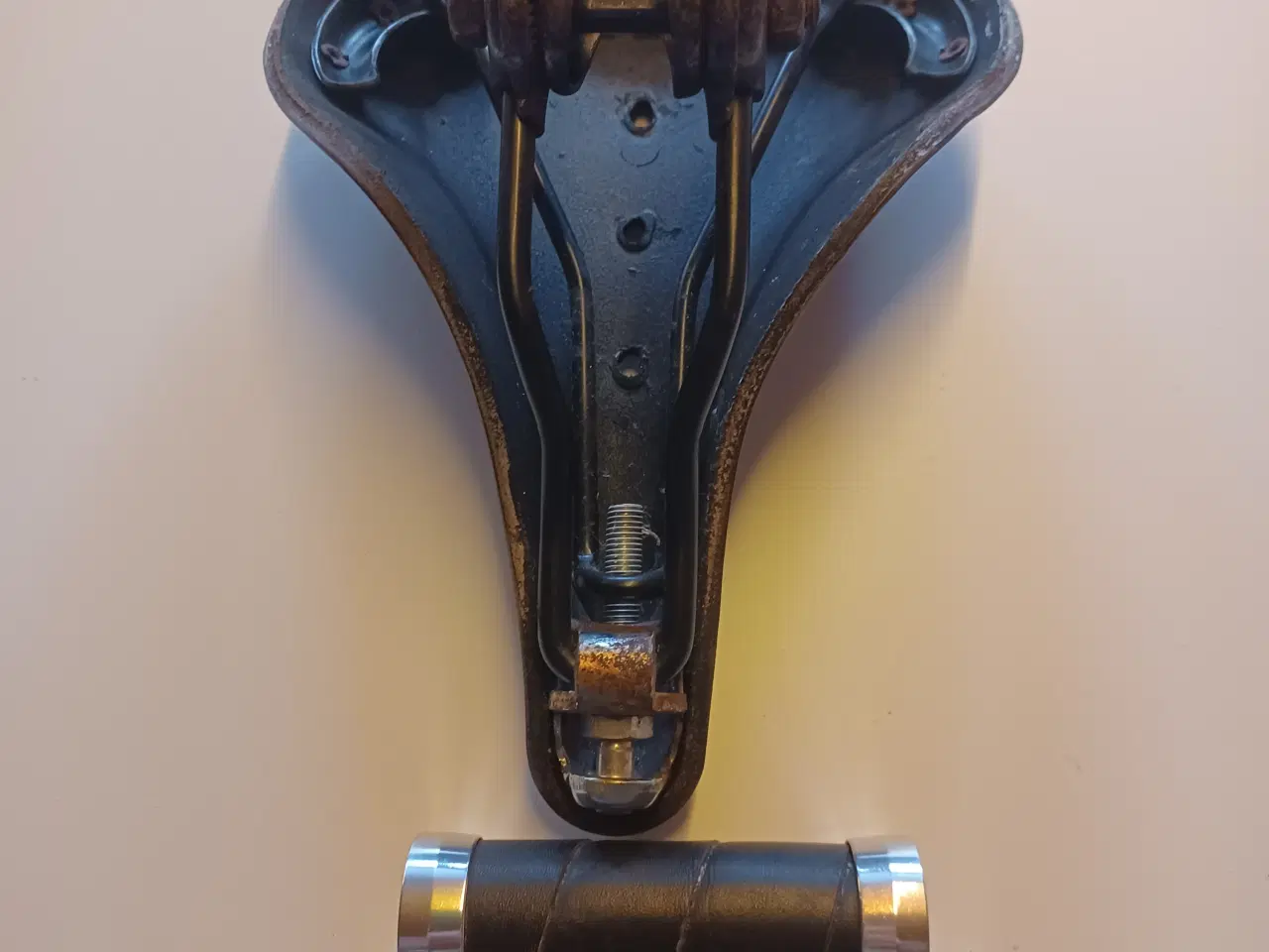 Billede 3 - Brooks sadel og håndtag