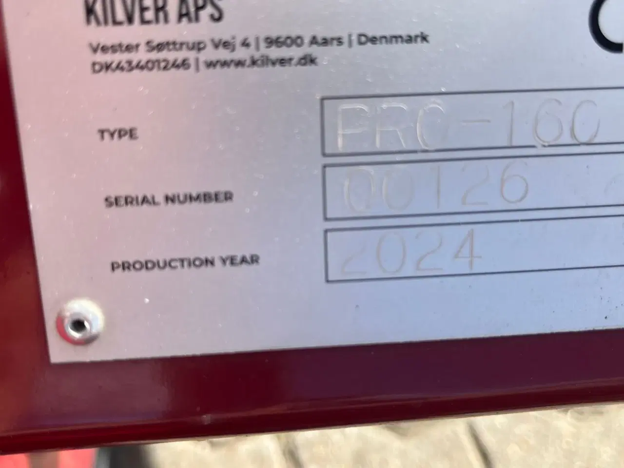 Billede 10 - Kilver pro 160 stor, kraftig Afretter til minilæsser