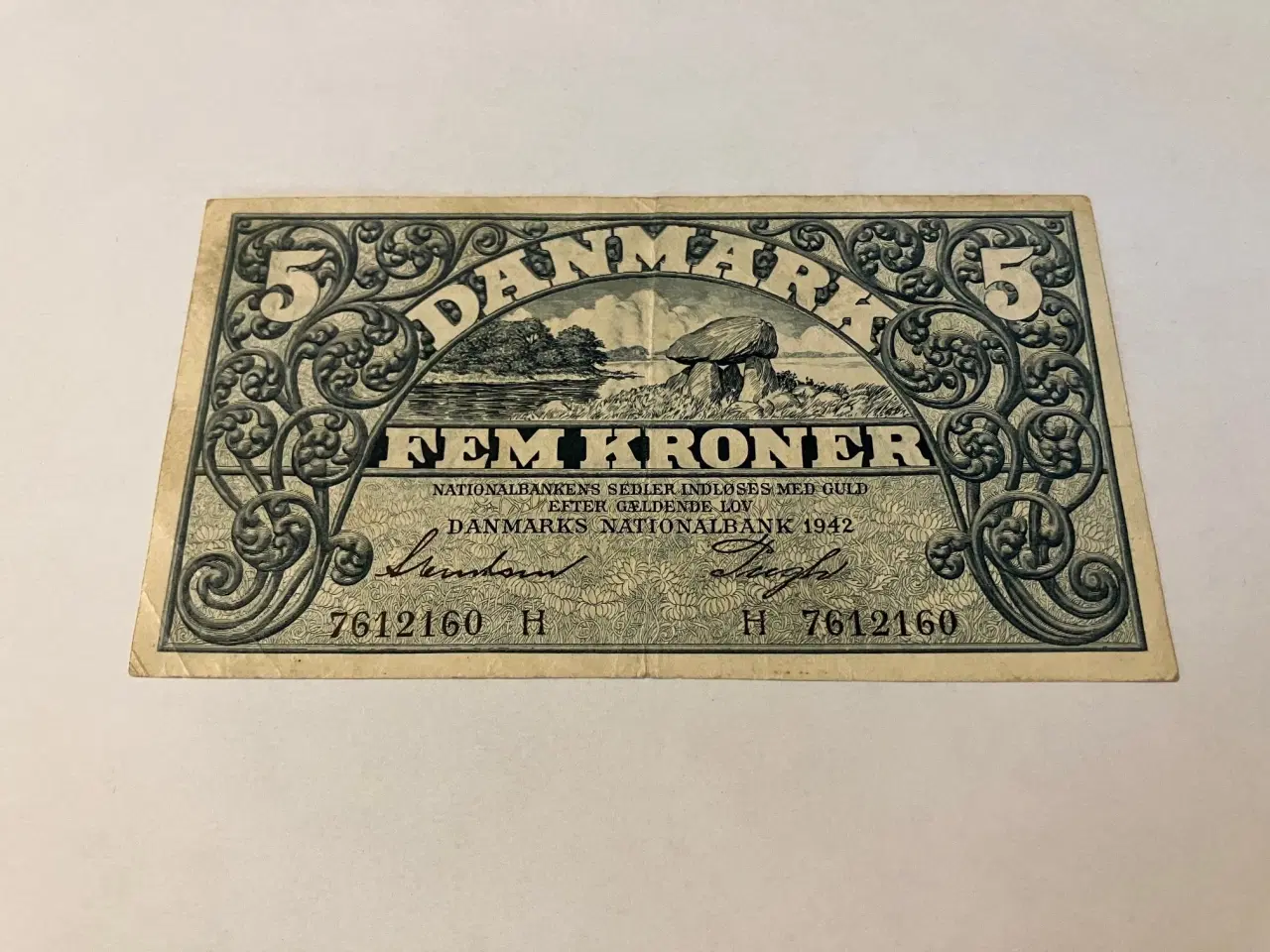 Billede 1 - 5 Kroner 1942 H