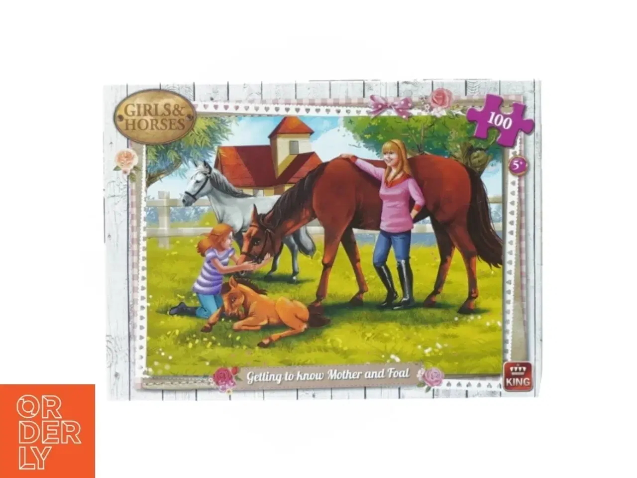 Billede 1 - Puslespil, 100 fra King (str. 25 x 18 cm)