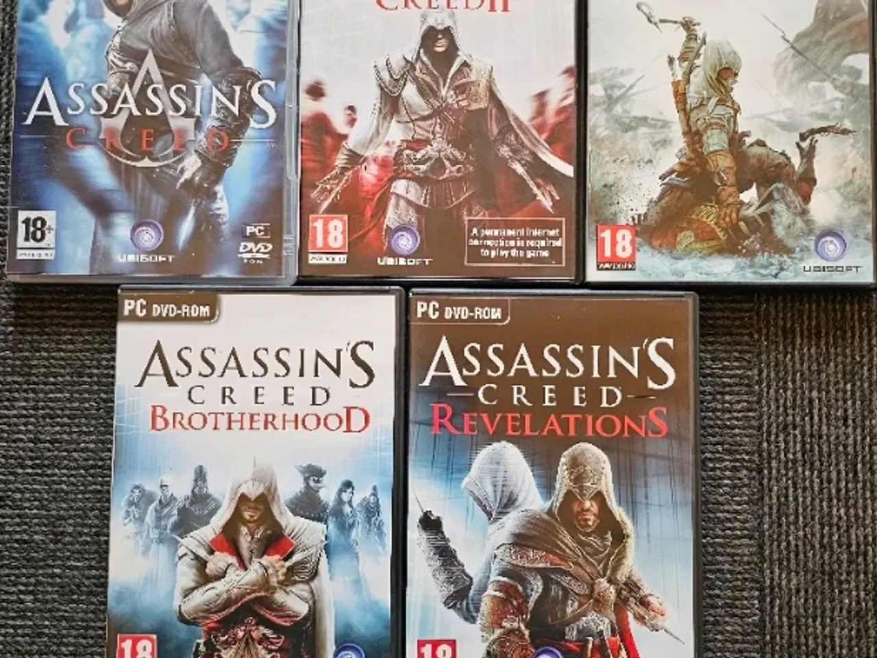 Billede 1 - Assassins Creed spil 5 styk
