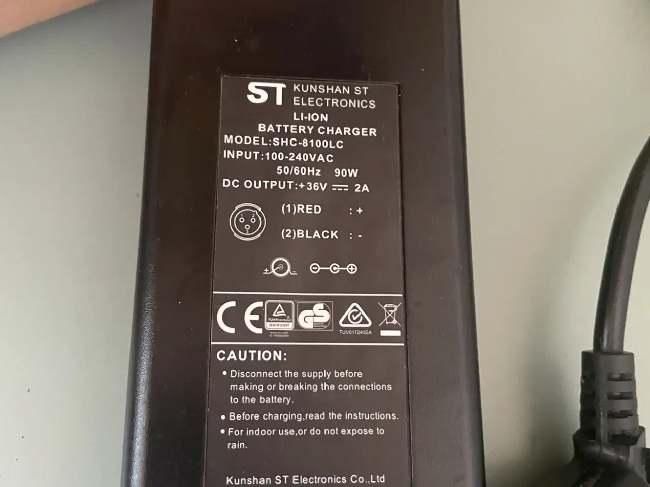 Billede 3 - Elcykel batteri + oplader