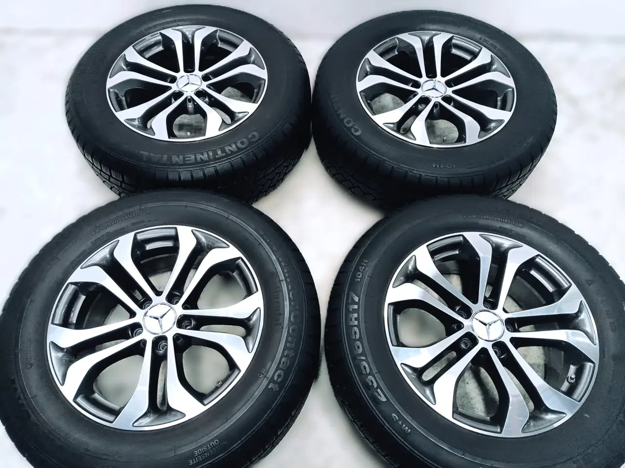 Billede 5 - 5x112 17" ET36 nav 66,6ø Mercedes vintersæt TPMS